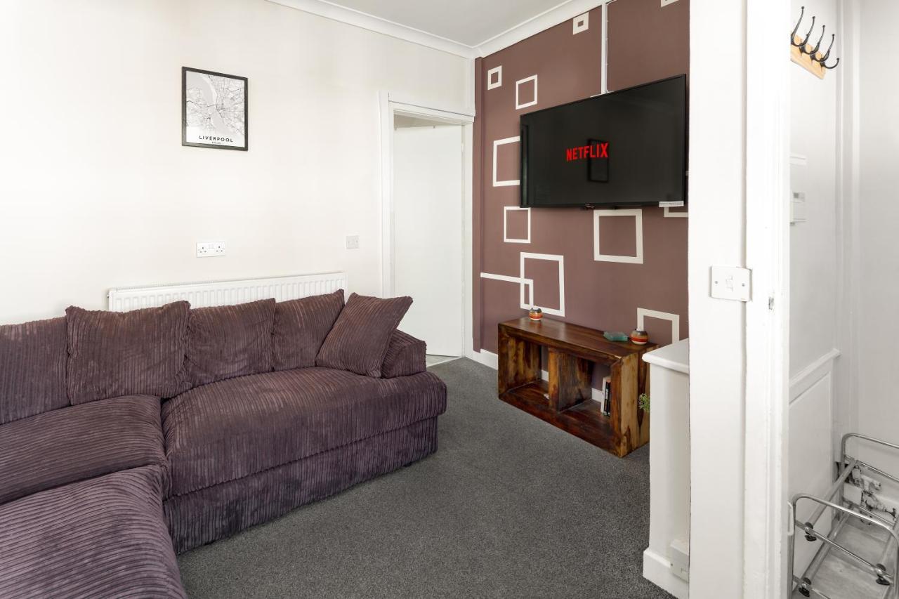 Cosy Anfield Guesthouse - Free Parking Liverpool Ngoại thất bức ảnh